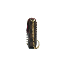 Load image into Gallery viewer, LOUIS VUITTON Felicie Damier Ebene Canvas Shoulder Bag Brown