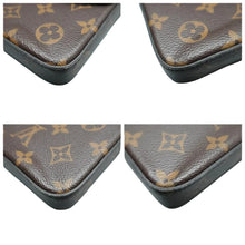 Load image into Gallery viewer, LOUIS VUITTON Felicie Monogram Canvas Shoulder Bag Brown