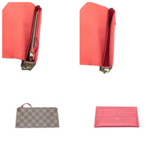 Load image into Gallery viewer, LOUIS VUITTON Felicie Daimer Azur Canvas Shoulder Bag Brown