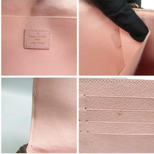 Load image into Gallery viewer, Louis Vuitton Pochette Felicie Dog Monogram Chain Crossbody Bag Brown