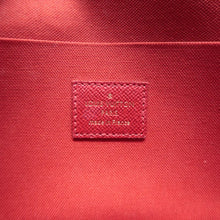 Load image into Gallery viewer, Louis Vuitton Felicie Damier Ebene Canvas Shoulder Bag Brown