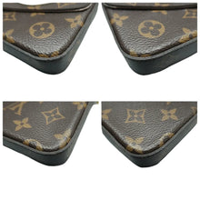 Load image into Gallery viewer, Louis Vuitton Felicie Lovely Birds Monogram Canvas Crossbody Bag Brown