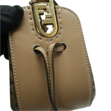 Load image into Gallery viewer, Fendi Pomodorino Canvas Satchel Bag Brown