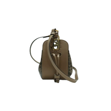 Load image into Gallery viewer, Fendi Pomodorino Canvas Satchel Bag Brown