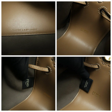 Load image into Gallery viewer, Fendi Pomodorino Canvas Satchel Bag Brown
