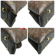 Load image into Gallery viewer, Louis Vuitton Flower Tote Monogram Canvas Satchel Bag Brown