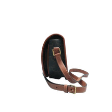 Load image into Gallery viewer, CELINE Folco Leather Shoulder Bag Brown