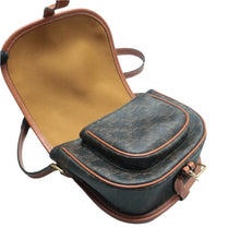 Load image into Gallery viewer, CELINE Folco Leather Shoulder Bag Brown