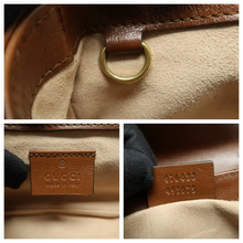 Load image into Gallery viewer, GUCCI GG Marmont Leather Shoulder Bag Brown
