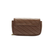 Load image into Gallery viewer, GUCCI GG Marmont Leather Shoulder Bag Brown