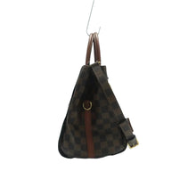 Load image into Gallery viewer, LOUIS VUITTON Greenwich Damier Ebene Canvas Satchel Bag Brown