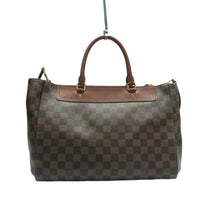 Load image into Gallery viewer, LOUIS VUITTON Greenwich Damier Ebene Canvas Satchel Bag Brown