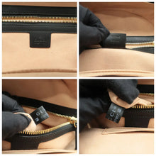 Load image into Gallery viewer, GUCCI GG Supreme Bee Canvas Backpack Bag Brown