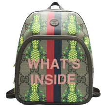 Load image into Gallery viewer, GUCCI GG Supreme Pineapple Backpack Brown