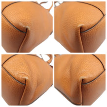 Load image into Gallery viewer, Gucci Dome GG Convertible Pebbled Calfskin Medium Satchel Brown