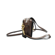 Load image into Gallery viewer, Gucci Clasp GG Supreme Canvas and Leather Crossbody Bag Beige/Brown