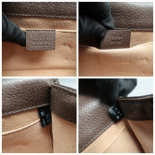 Load image into Gallery viewer, GUCCI Leather Shoulder Bag Brown