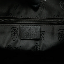 Load image into Gallery viewer, Gucci Leather Shoulder Bag Black