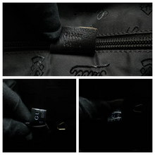 Load image into Gallery viewer, Gucci Leather Shoulder Bag Black