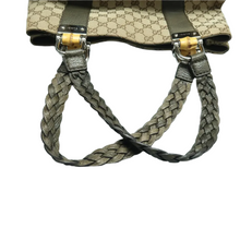 Load image into Gallery viewer, GUCCI Fabric Tote Bag Brown