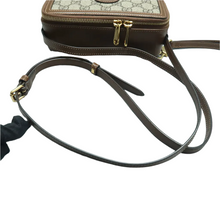 Load image into Gallery viewer, GUCCI Retro Canvas Shoulder Bag Brown