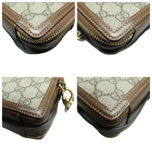 Load image into Gallery viewer, GUCCI Retro Canvas Shoulder Bag Brown