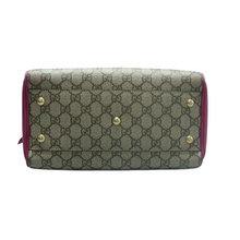 Load image into Gallery viewer, GUCCI Canvas Satchel Bag Bicolor