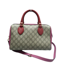 Load image into Gallery viewer, GUCCI Canvas Satchel Bag Bicolor