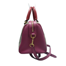 Load image into Gallery viewer, GUCCI Canvas Satchel Bag Bicolor