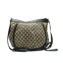 Load image into Gallery viewer, Gucci  Small D Gold Ring Monogram Messenger Bag Dark Brown