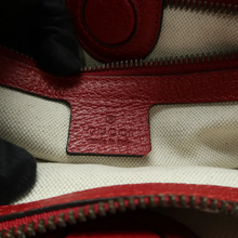 Load image into Gallery viewer, GUCCI Leather Satchel Bag Brown