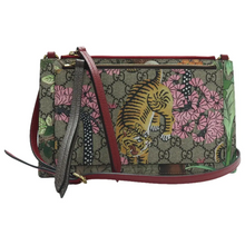 Load image into Gallery viewer, Gucci Leather Shoulder Bag Brown