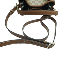 Load image into Gallery viewer, GUCCI Leather Shoulder Bag Brown