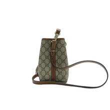 Load image into Gallery viewer, GUCCI Leather Shoulder Bag Brown