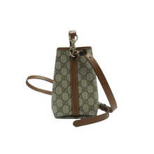 Load image into Gallery viewer, GUCCI Leather Shoulder Bag Brown