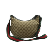 Load image into Gallery viewer, GUCCI Canvas Shoulder Bag Brown