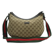 Load image into Gallery viewer, GUCCI Canvas Shoulder Bag Brown