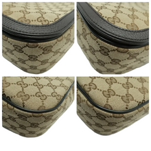 Load image into Gallery viewer, GUCCI Canvas Messenger Shoulder Bag Brown