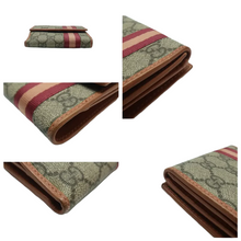 Load image into Gallery viewer, GUCCI Canvas Wallet Brown