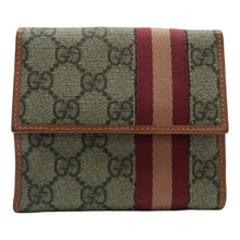 Load image into Gallery viewer, GUCCI Canvas Wallet Brown