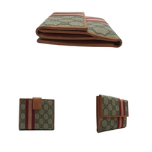 Load image into Gallery viewer, GUCCI Canvas Wallet Brown