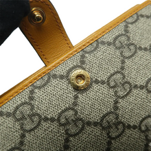 Load image into Gallery viewer, GUCCI Retro Canvas Passport Case Brown