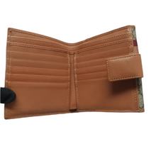 Load image into Gallery viewer, GUCCI Canvas Wallet Brown