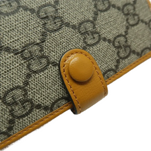 Load image into Gallery viewer, GUCCI Retro Canvas Passport Case Brown