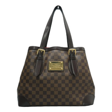 Load image into Gallery viewer, Louis Vuitton Hampstead Damier Ebene Canvas Shoulder Bag Brown