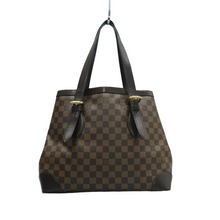 Load image into Gallery viewer, Louis Vuitton Hampstead Damier Ebene Canvas Shoulder Bag Brown