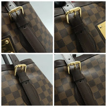 Load image into Gallery viewer, LOUIS VUITTON Hampstead Damier Ebene Canvas Shoulder Bag Brown