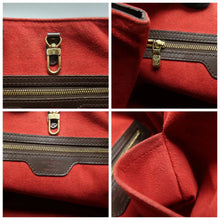 Load image into Gallery viewer, Louis Vuitton Hampstead Damier Ebene Canvas Shoulder Bag Brown