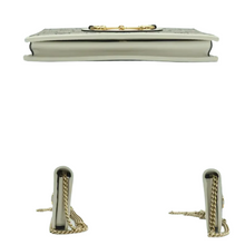 Load image into Gallery viewer, GUCCI Horsebit 1955 Canvas Shoulder Bag Brown