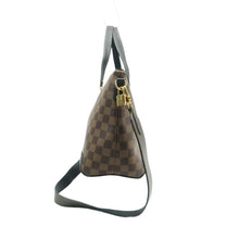 Load image into Gallery viewer, Louis Vuitton Hyde Park Leather Satchel Bag Brown